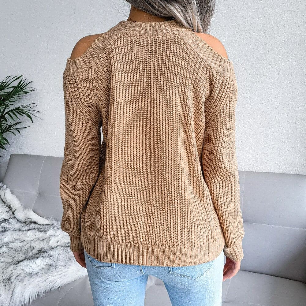 Elaine - Chaud pull de créateur en coton doux