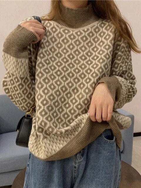 Riva Lefèvre® | Pull Turtle-Neck épais à la Mode