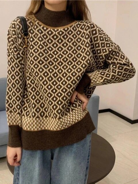 Riva Lefèvre® | Pull Turtle-Neck épais à la Mode