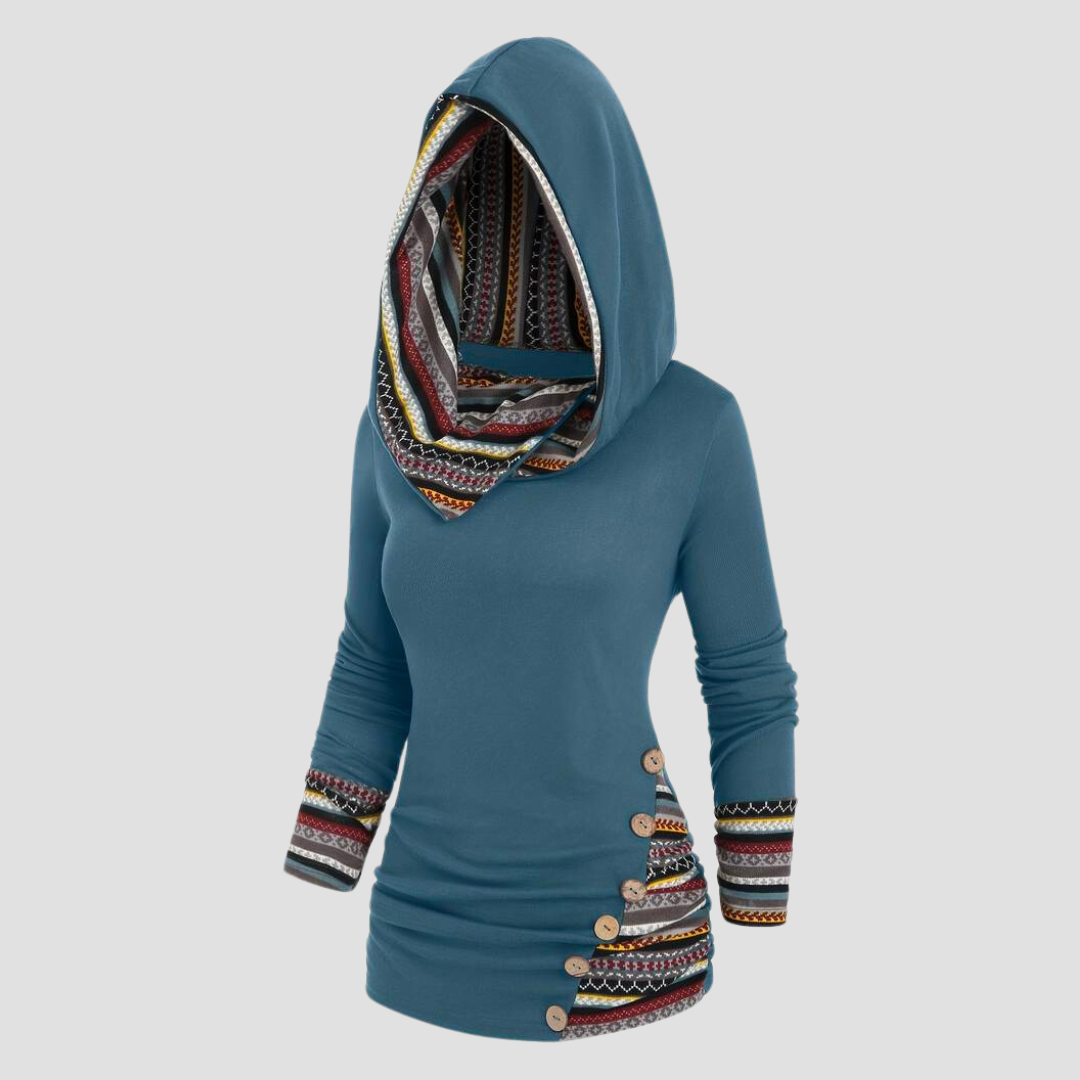 Jordane | Sweat-shirt Slim Fit Pour Femme | Capuche