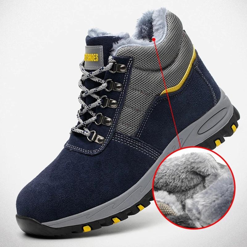 Antoine – Bottes de travail pour homme avec doublure polaire, idéales pour l’hiver