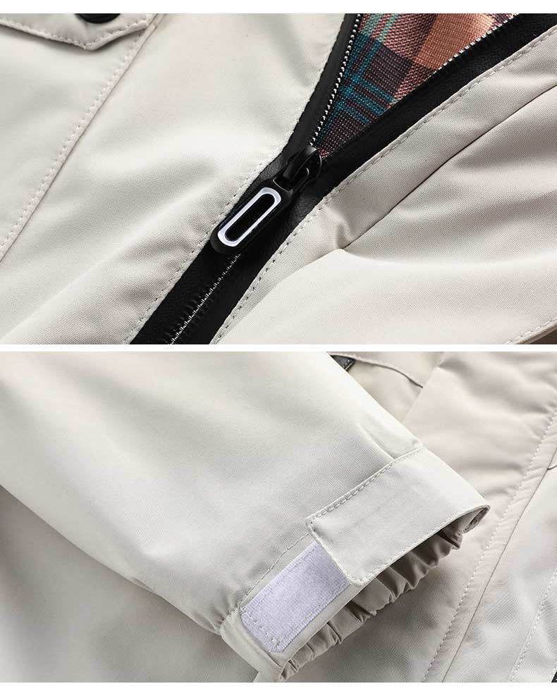 Benoît – Manteau mi-long pour hommes avec capuche, design pratique et élégant