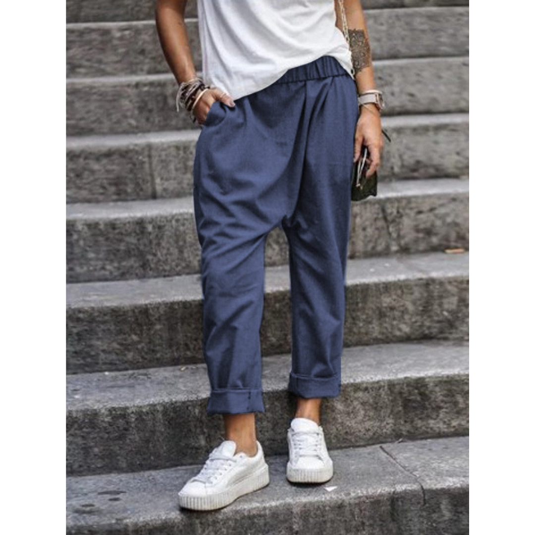 Helna | Femme Décontracté Pantalon | Elégant