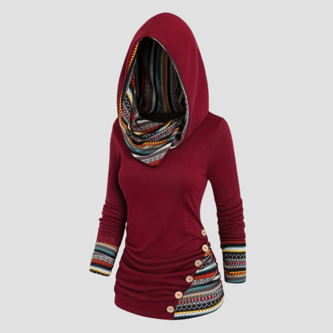 Jordane | Sweat-shirt Slim Fit Pour Femme | Capuche