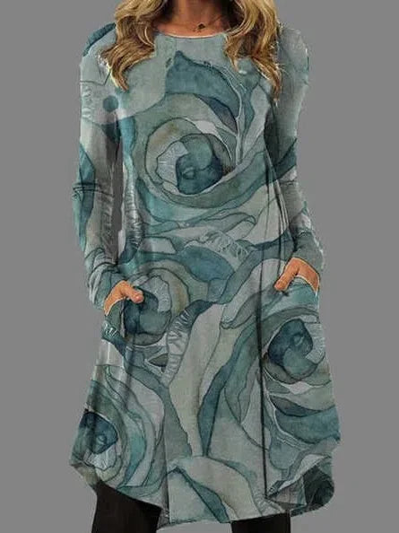 Riva Lefèvre® | Robe Boho élégante à manches longues