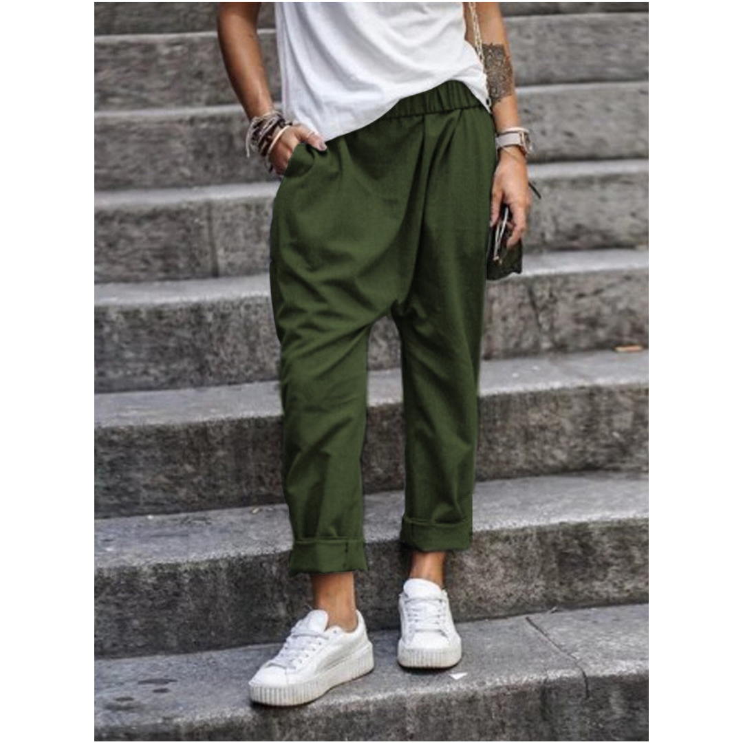 Helna | Femme Décontracté Pantalon | Elégant