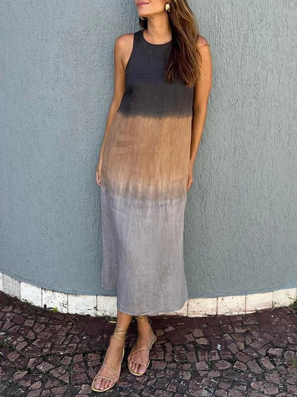 Micaela - Robe longue décontractée