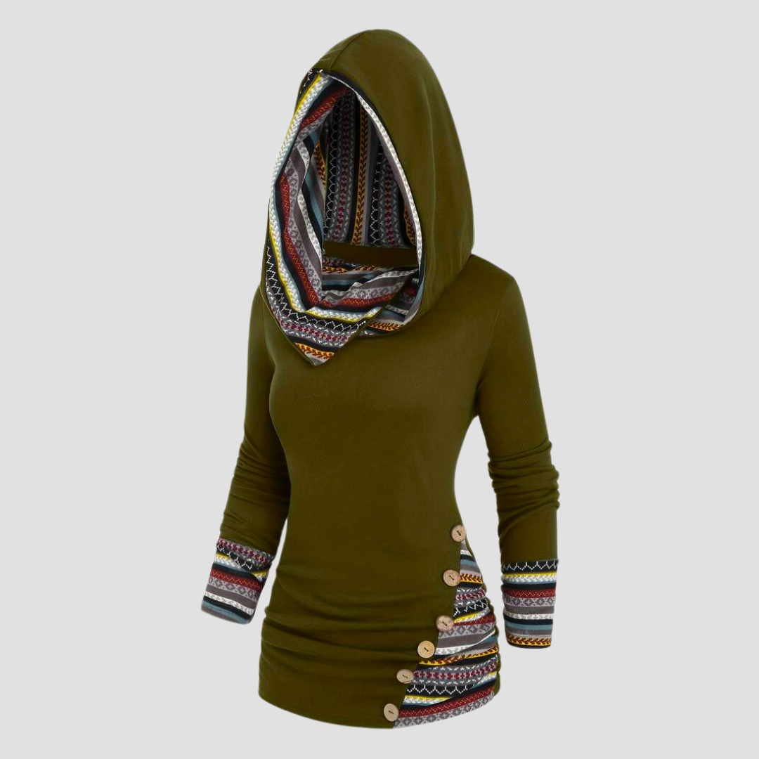 Jordane | Sweat-shirt Slim Fit Pour Femme | Capuche