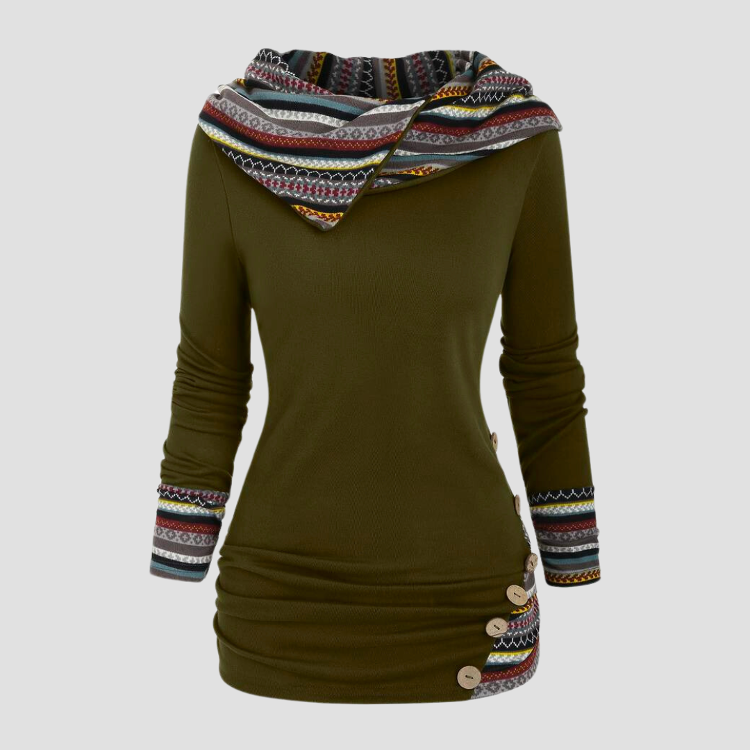 Jordane | Sweat-shirt Slim Fit Pour Femme | Capuche