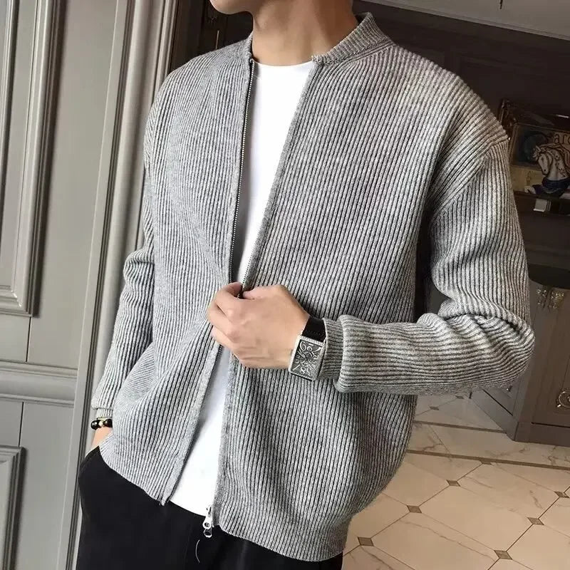 Édouard – Gilet classique pour hommes avec fermeture éclair, idéal pour un usage quotidien