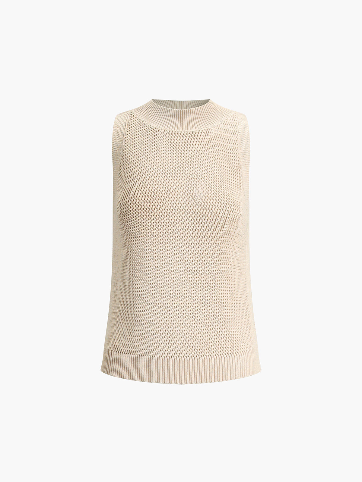 Jeanne - Gilet Solide en Maille Hollow