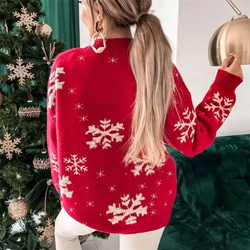 Dari | Pull Chaud De Noël Pour Femme | Hiver