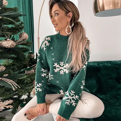 Dari | Pull Chaud De Noël Pour Femme | Hiver