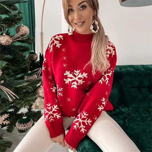 Dari | Pull Chaud De Noël Pour Femme | Hiver