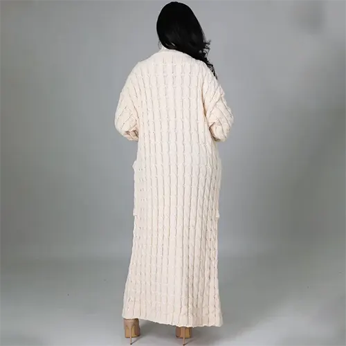 Dublin | Long Cardigan Chaud Pour Femmes | Tricot