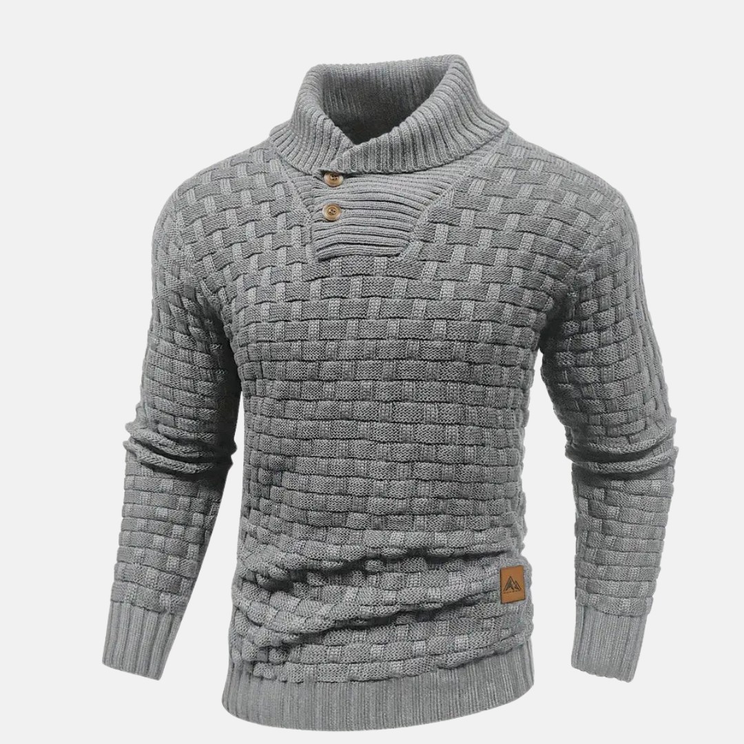 Romain – Pull en maille essentiel pour hommes, doux et polyvalent pour tous les jours