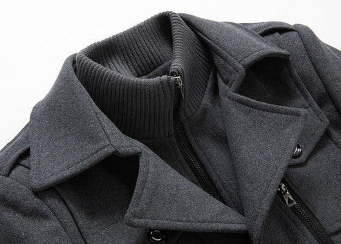 Antoine – Manteau d'hiver de luxe pour homme, chaud et élégant