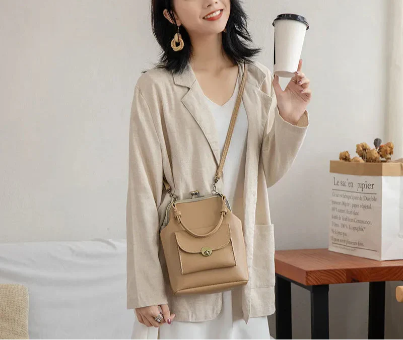 Odette – Sac bandoulière raffiné avec boucle sophistiquée et design luxueux