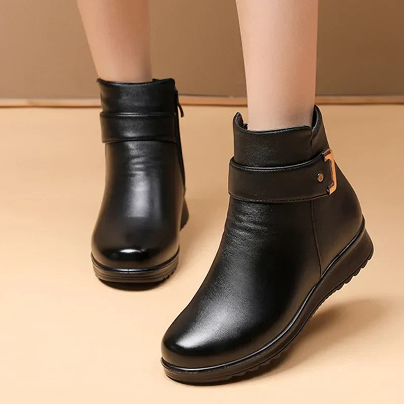 Élodie – Bottes orthopédiques avec doublure chaude pour un confort optimal