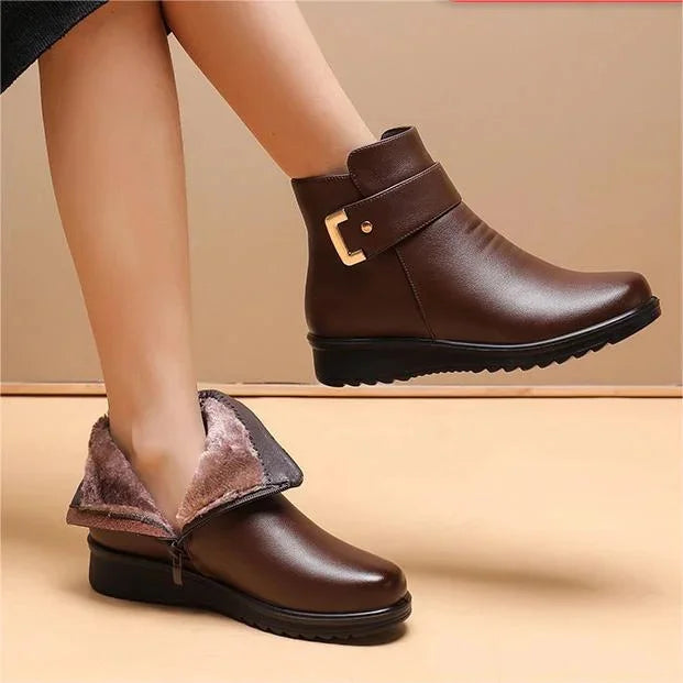 Élodie – Bottes orthopédiques avec doublure chaude pour un confort optimal