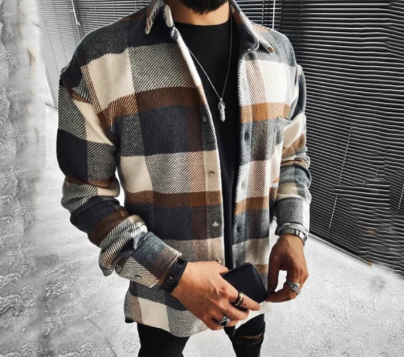 Matthieu – Chemise incroyablement confortable et chaude, idéale pour l’hiver