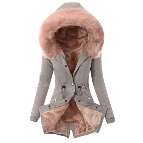 Maci | Parka Coupe Slim Pour Femme | Chaud