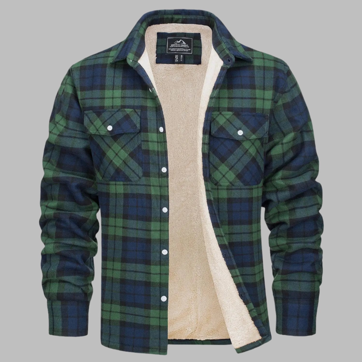 Jules – Chemise chaude et élégante pour hommes, idéale pour toutes les occasions