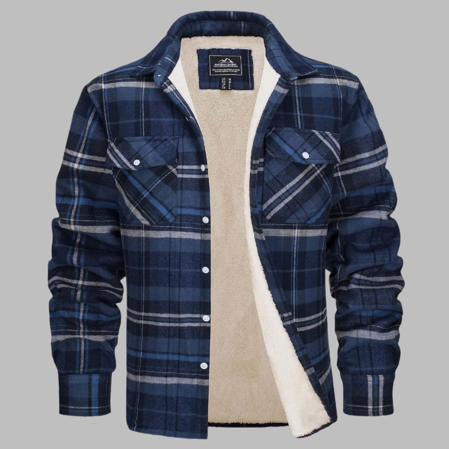 Jules – Chemise chaude et élégante pour hommes, idéale pour toutes les occasions