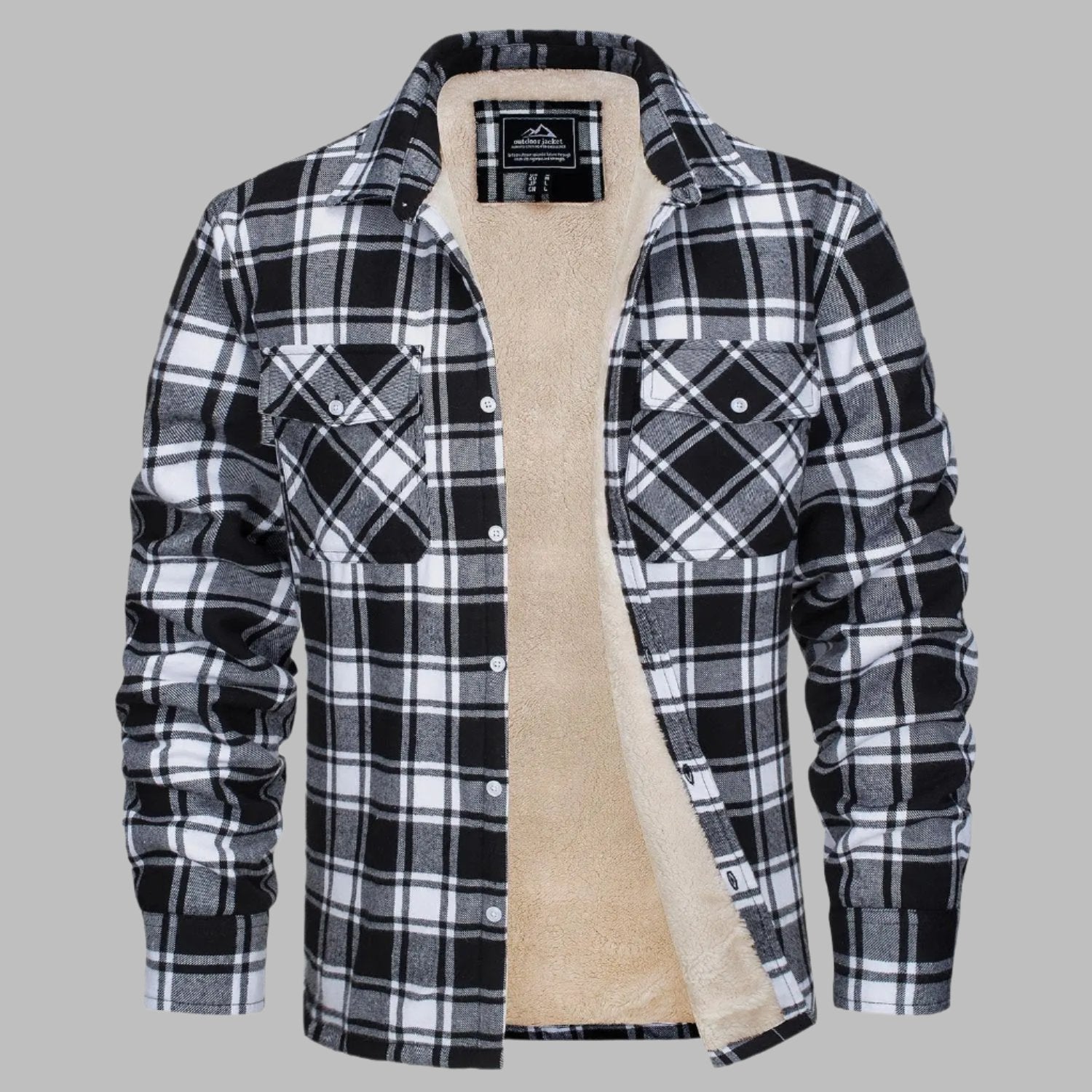 Jules – Chemise chaude et élégante pour hommes, idéale pour toutes les occasions