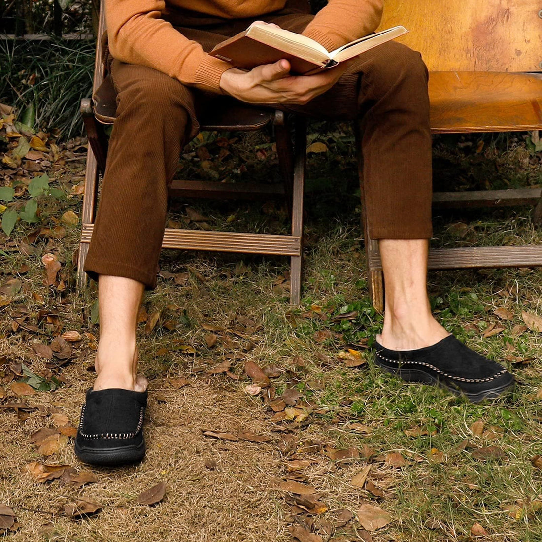 Armand – Pantoufles confortables pour hommes, parfaites pour la maison