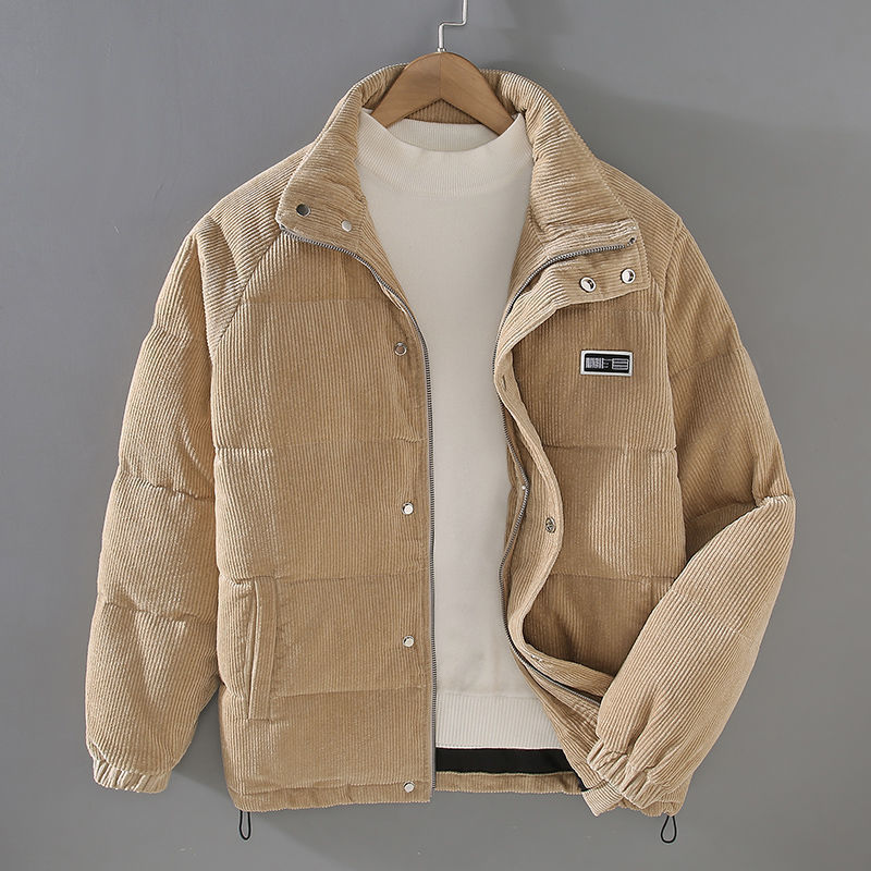 Thomas – Veste matelassée en velours côtelé pour homme