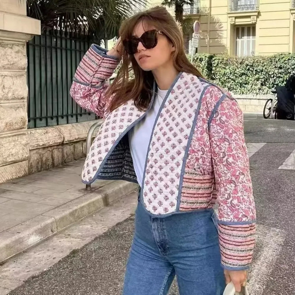 Cami | Femme Veste Réversible Elégante | Stylé