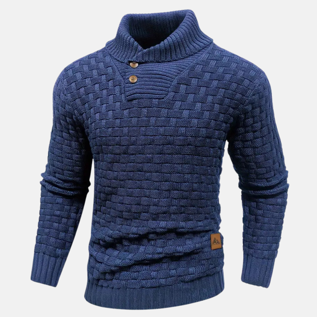 Romain – Pull en maille essentiel pour hommes, doux et polyvalent pour tous les jours
