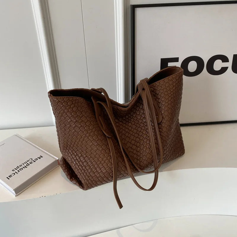 Lucie – Sac bandoulière tressé décontracté, parfait pour le quotidien
