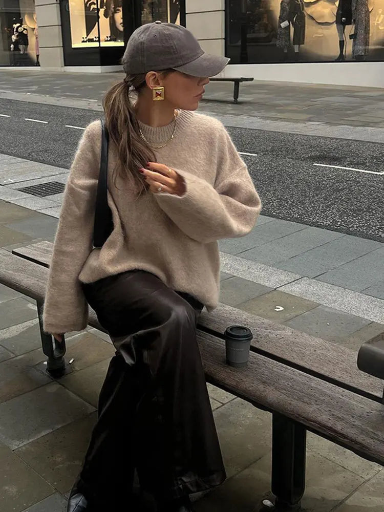 Léa – Pull en maille doux pour un usage quotidien, moderne et confortable
