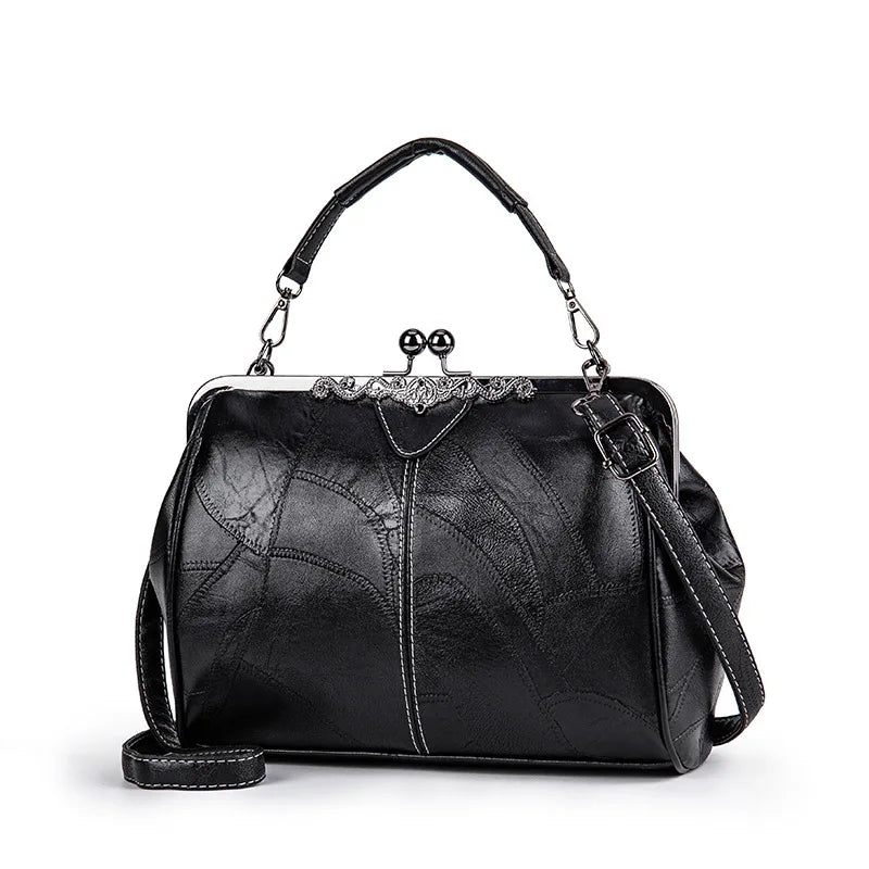 Noémie – Sac à main rétro-chic et doux avec une allure élégante
