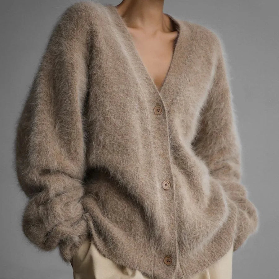 Lucille – Pull ample au style vintage, confortable et tendance