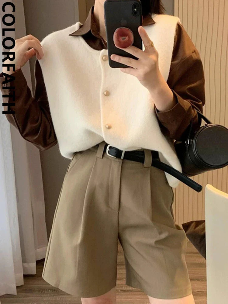 Margot – Gilet élégant avec boutons, parfait pour un look classique