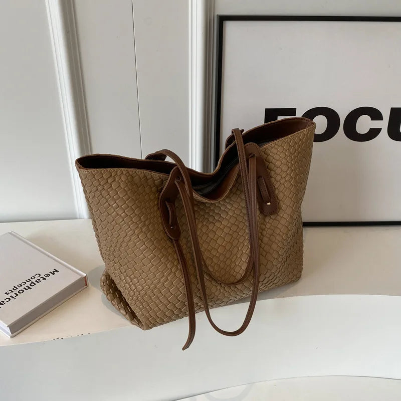 Lucie – Sac bandoulière tressé décontracté, parfait pour le quotidien