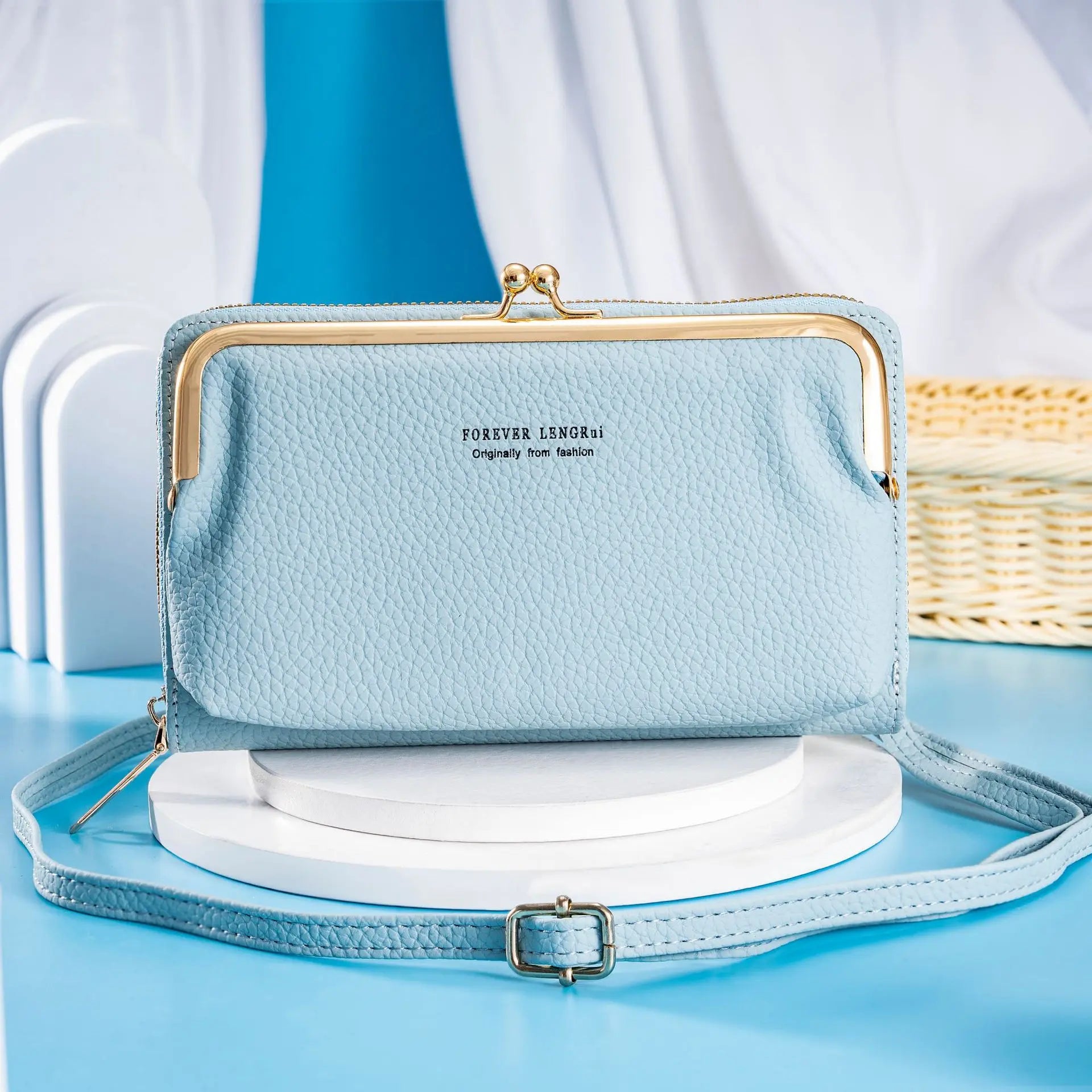 Béatrice – Sac multifonctionnel avec fermeture croisée et design unique
