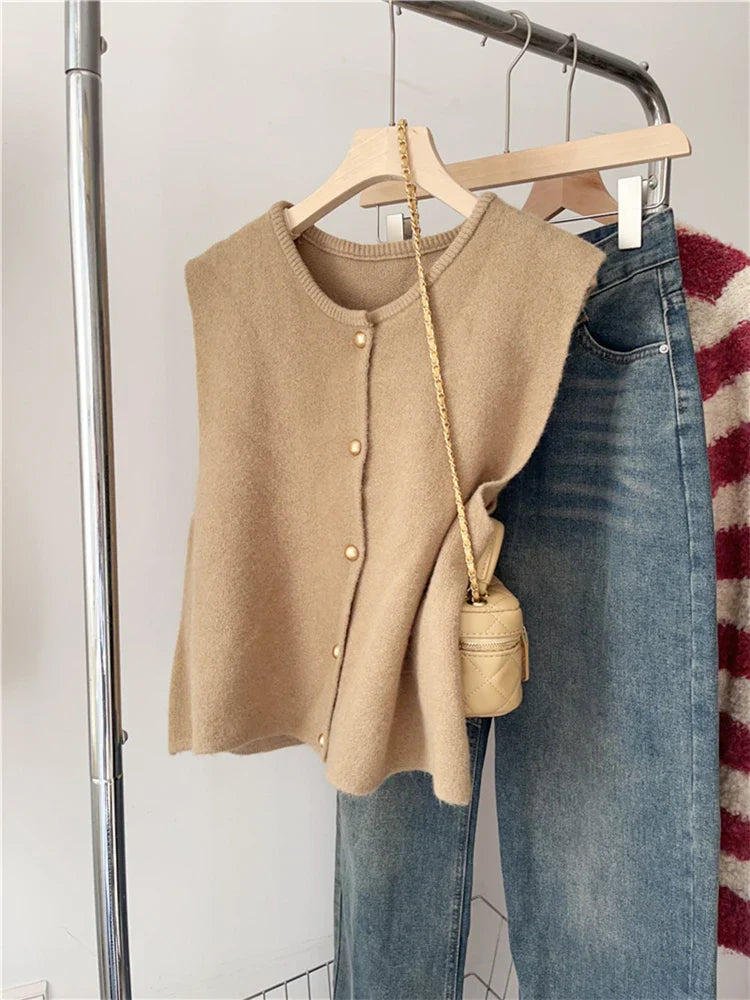 Margot – Gilet élégant avec boutons, parfait pour un look classique