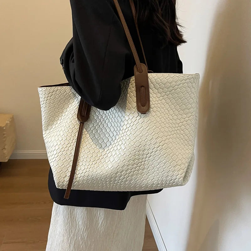 Lucie – Sac bandoulière tressé décontracté, parfait pour le quotidien