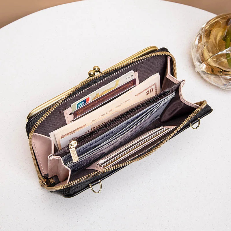Clémence – Sac portefeuille décontracté avec bandoulière et fonctionnalité moderne