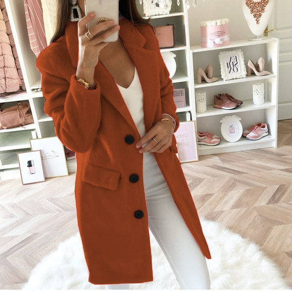 Amber - Veste longue chaude et confortable