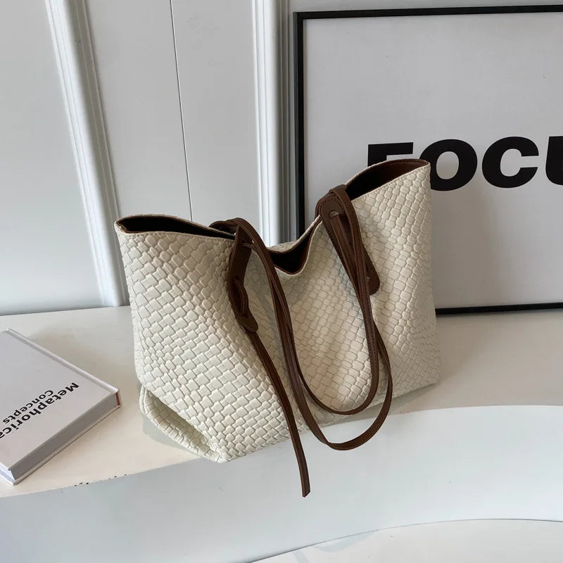 Lucie – Sac bandoulière tressé décontracté, parfait pour le quotidien