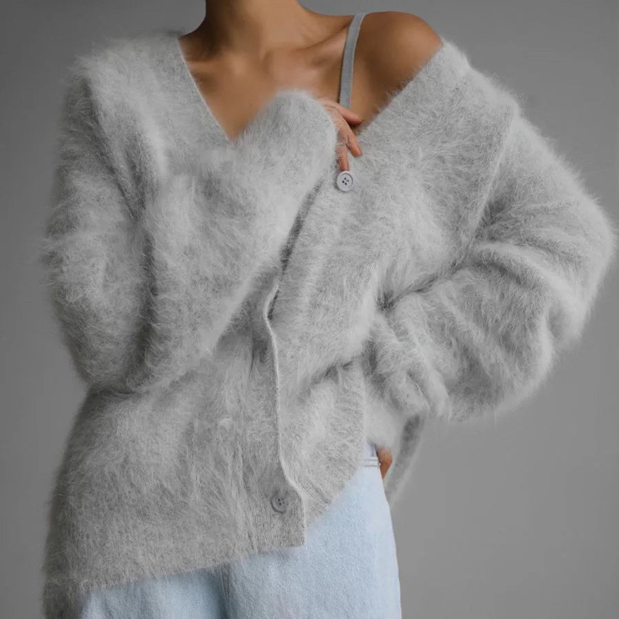 Lucille – Pull ample au style vintage, confortable et tendance
