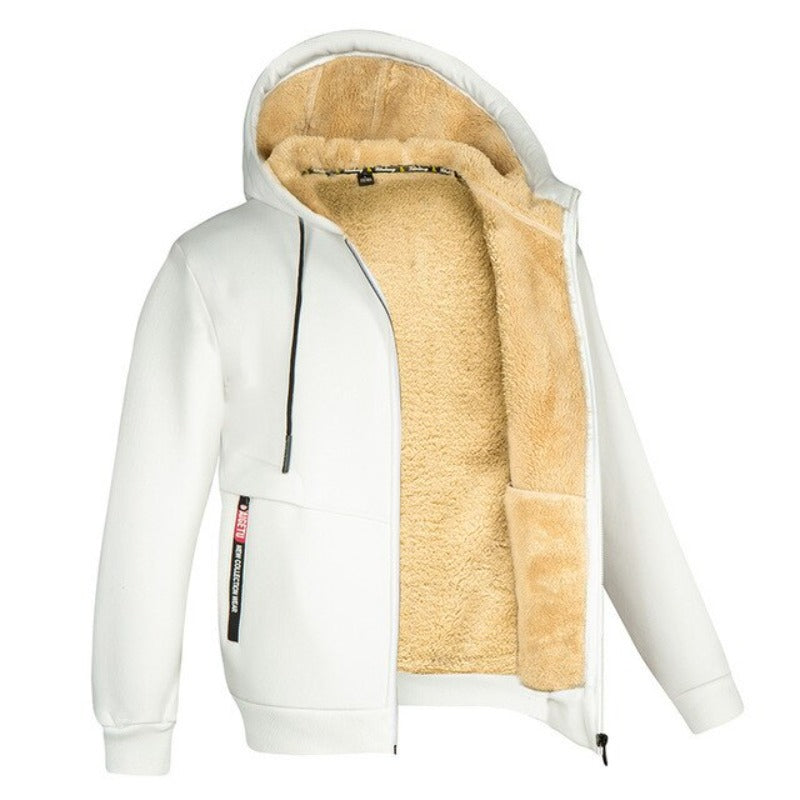Jens – Gilet d'hiver chaud avec intérieur en laine