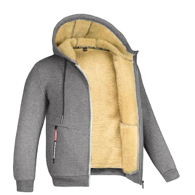 Jens – Gilet d'hiver chaud avec intérieur en laine