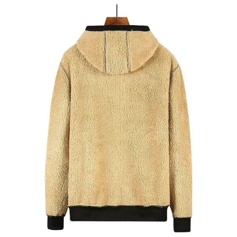 Jens – Gilet d'hiver chaud avec intérieur en laine