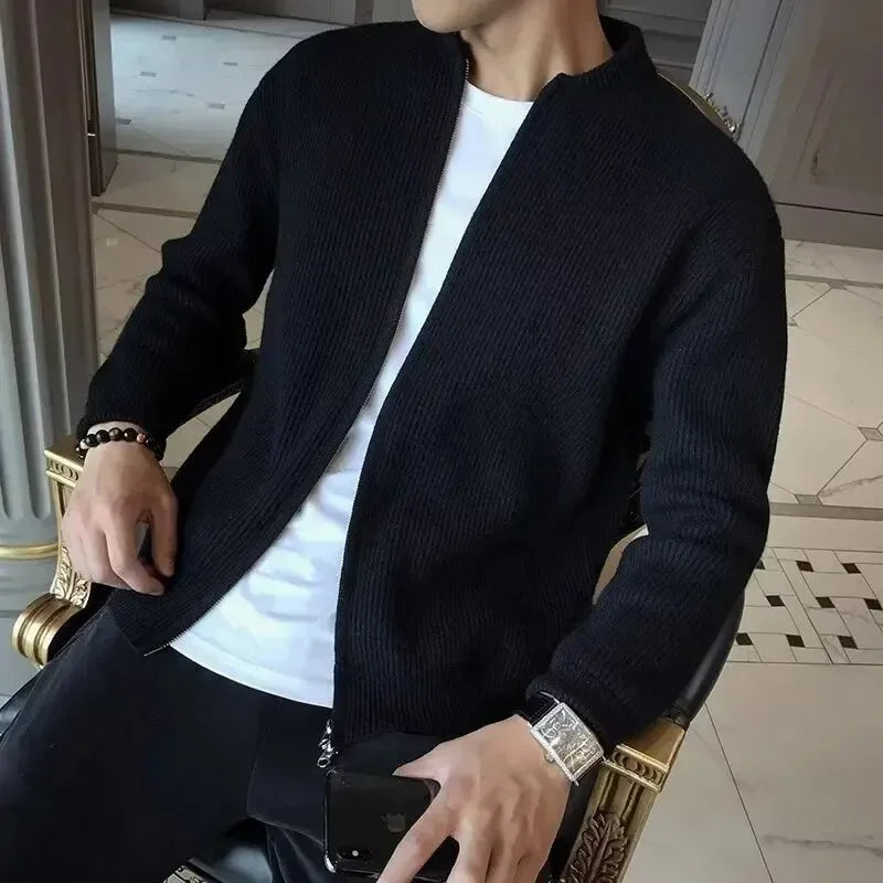 Édouard – Gilet classique pour hommes avec fermeture éclair, idéal pour un usage quotidien